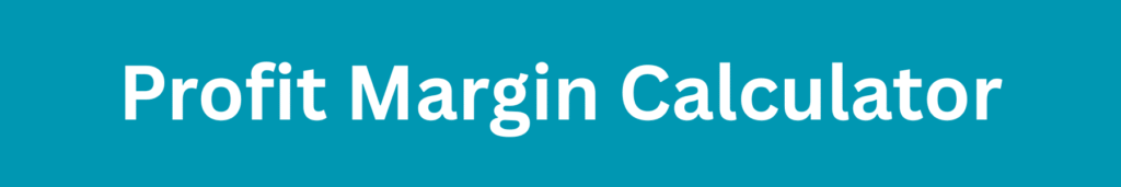 Profit Margin Calculator 1 Profit Margin Calculator