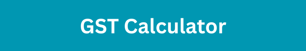 Online GST Calculator for India