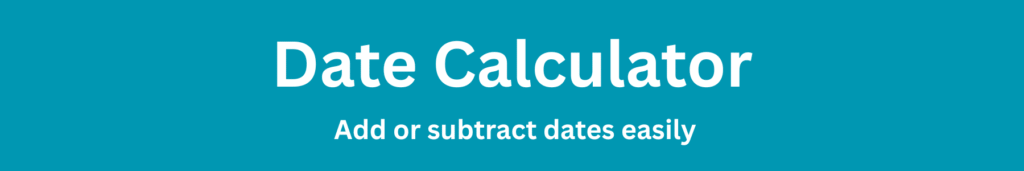 Date Calculator