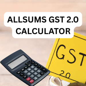 allsums gst calculator