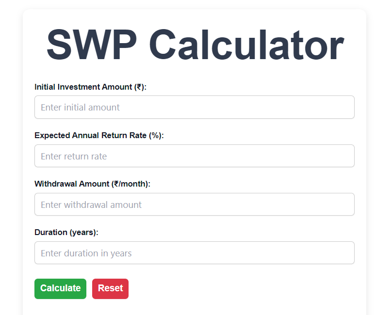 allsums swp calculator